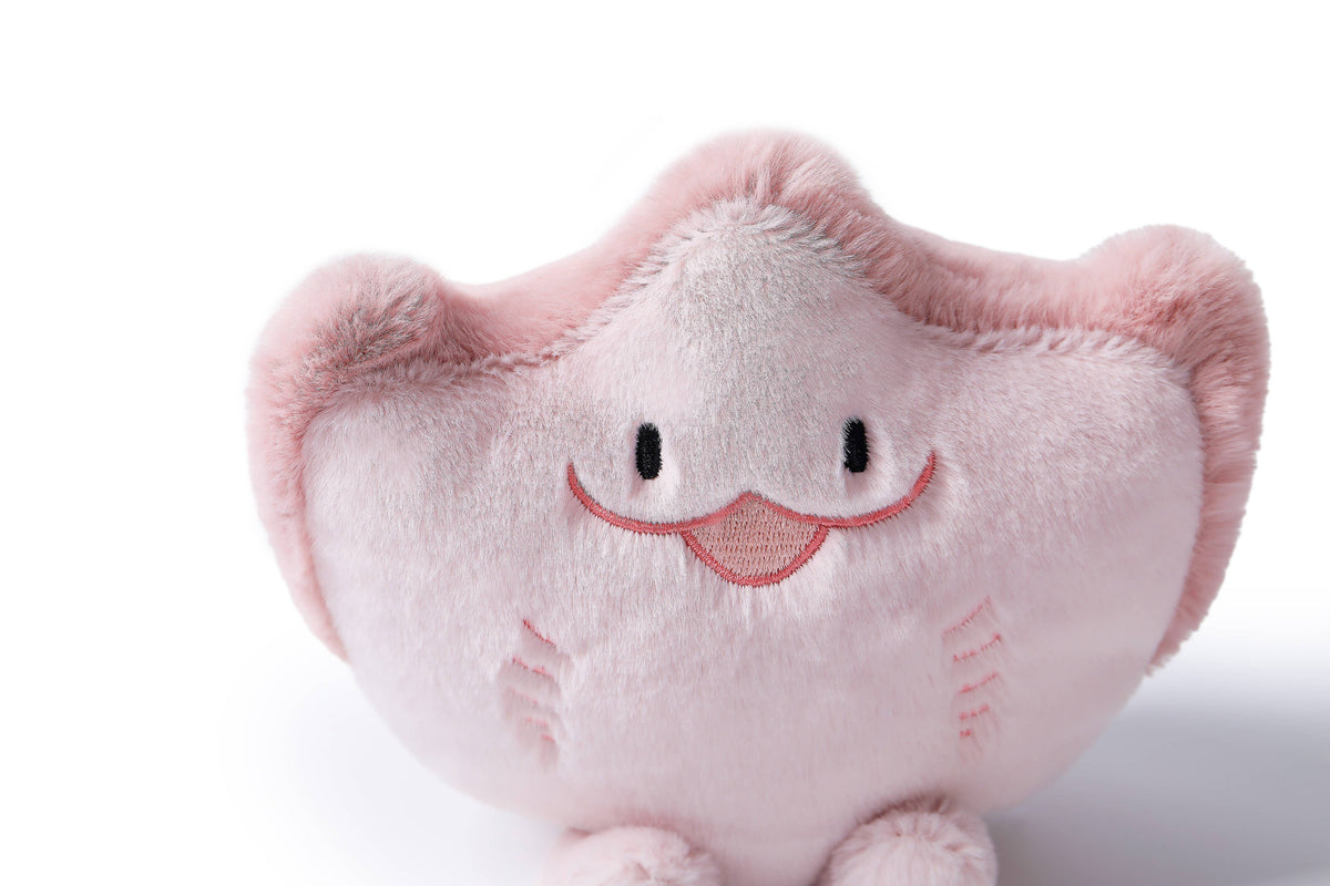 Sweet Smile Stingray Ocean Weighted Plush Animal 6"