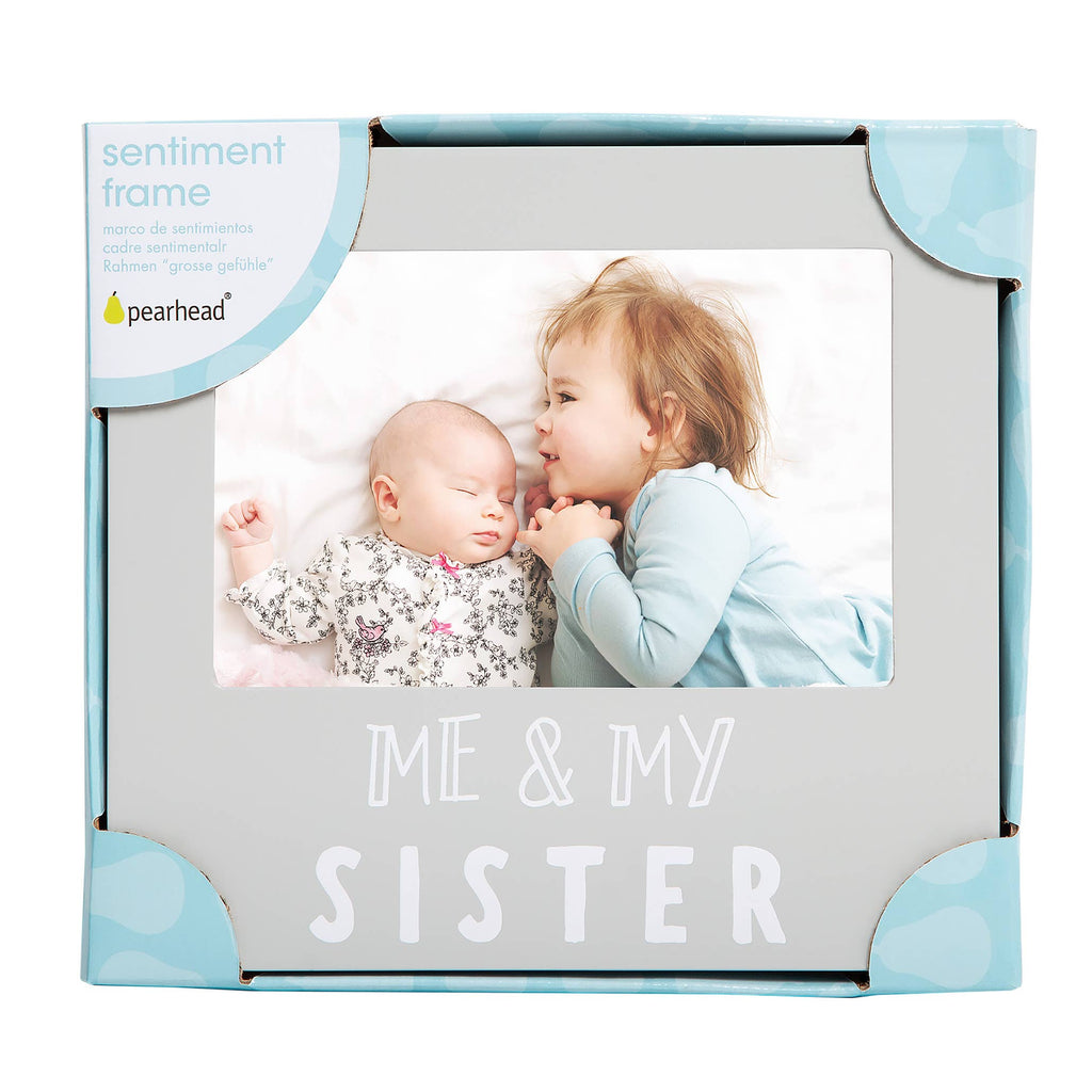 Me and My Sister Sentiment Picture Frame