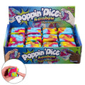 Poppin Dice' - Rainbow Satisfying Fidget Toy, Rainbow Colors
