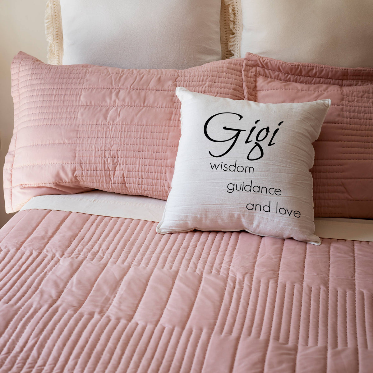 Gigi wisdom, guidance, love, Pillow