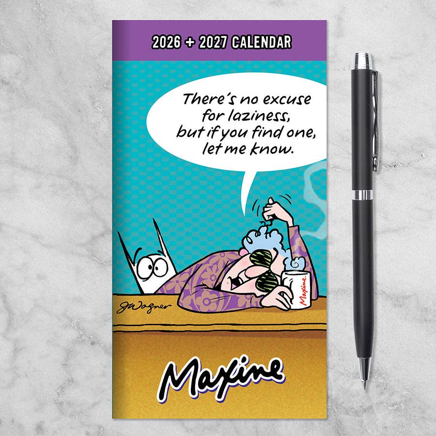 2026-2027 Maxine Small Monthly Pocket Planner