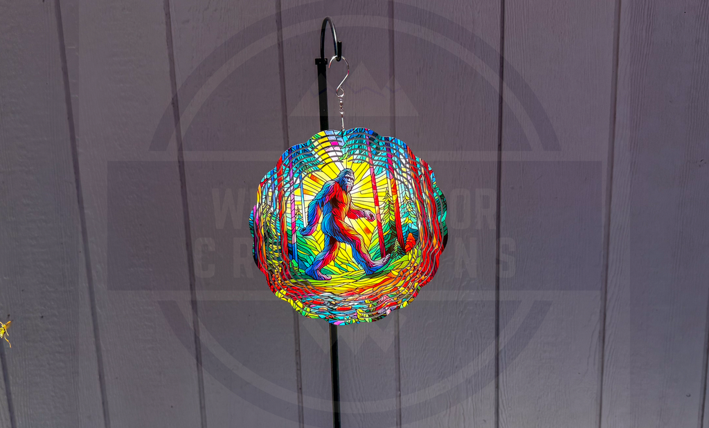 Sasquatch Wind Spinner