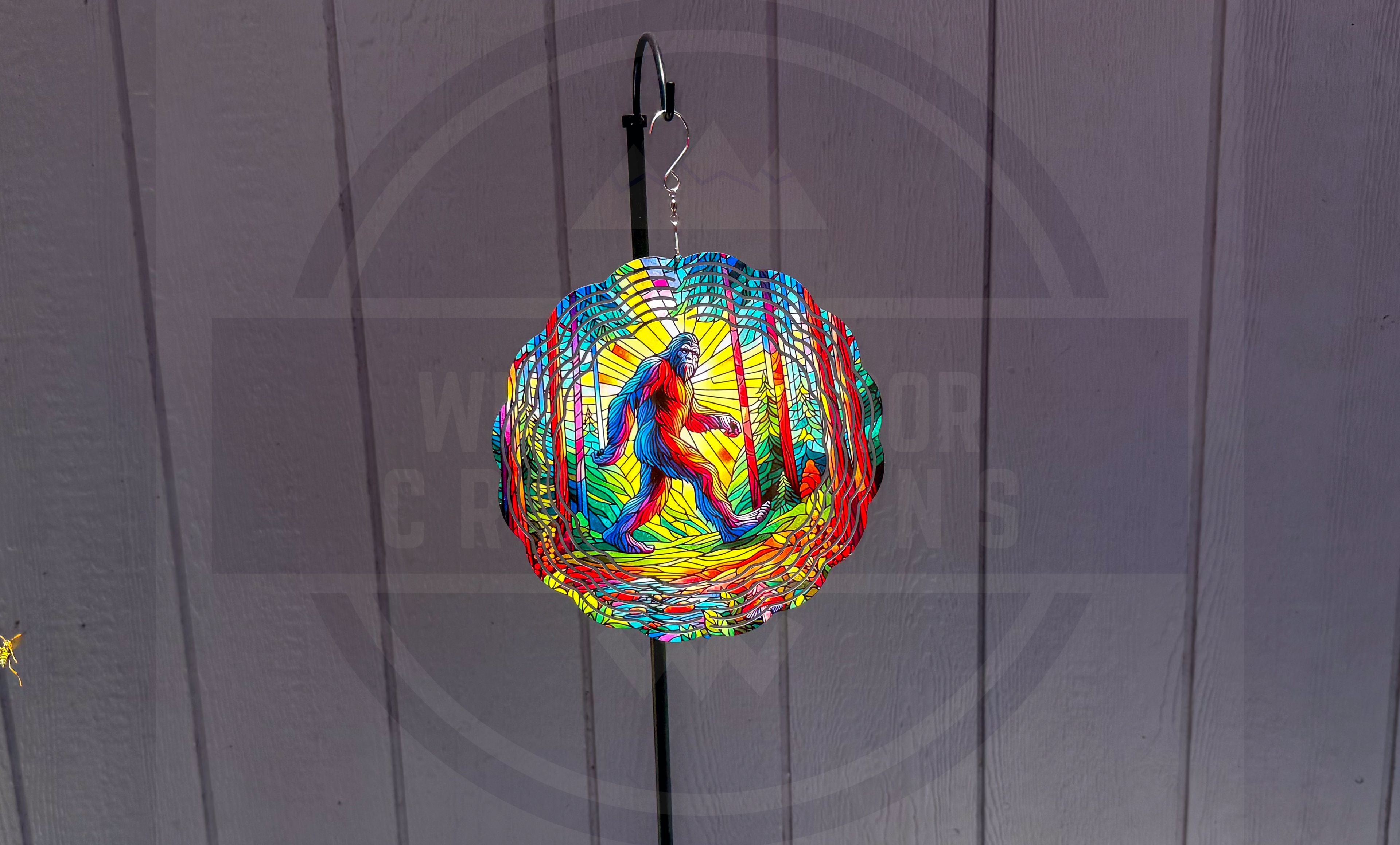 Sasquatch Wind Spinner
