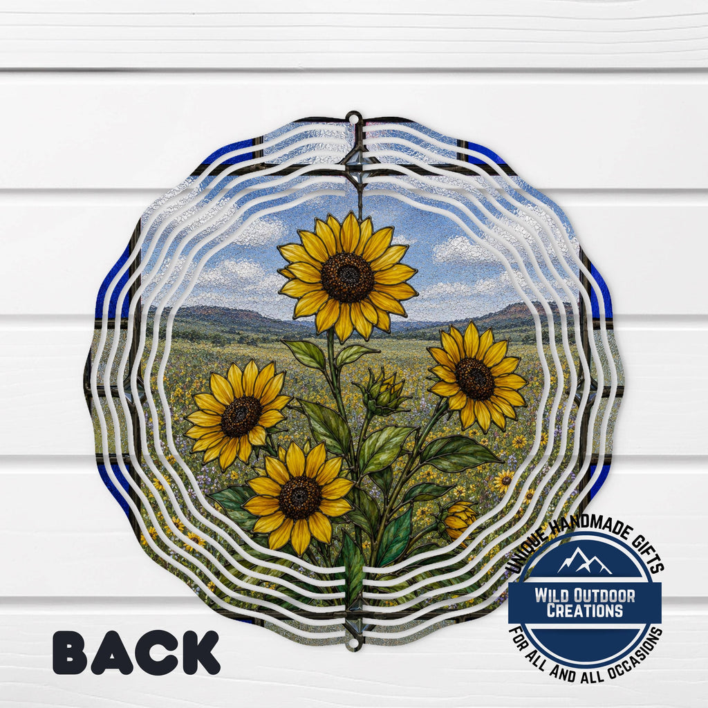 Sunflower Wind Spinner
