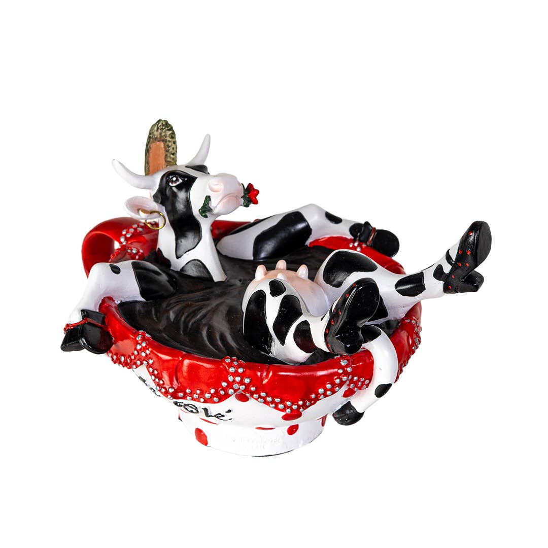 Cafe Ole Cowparade Figurine