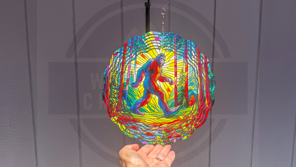 Sasquatch Wind Spinner