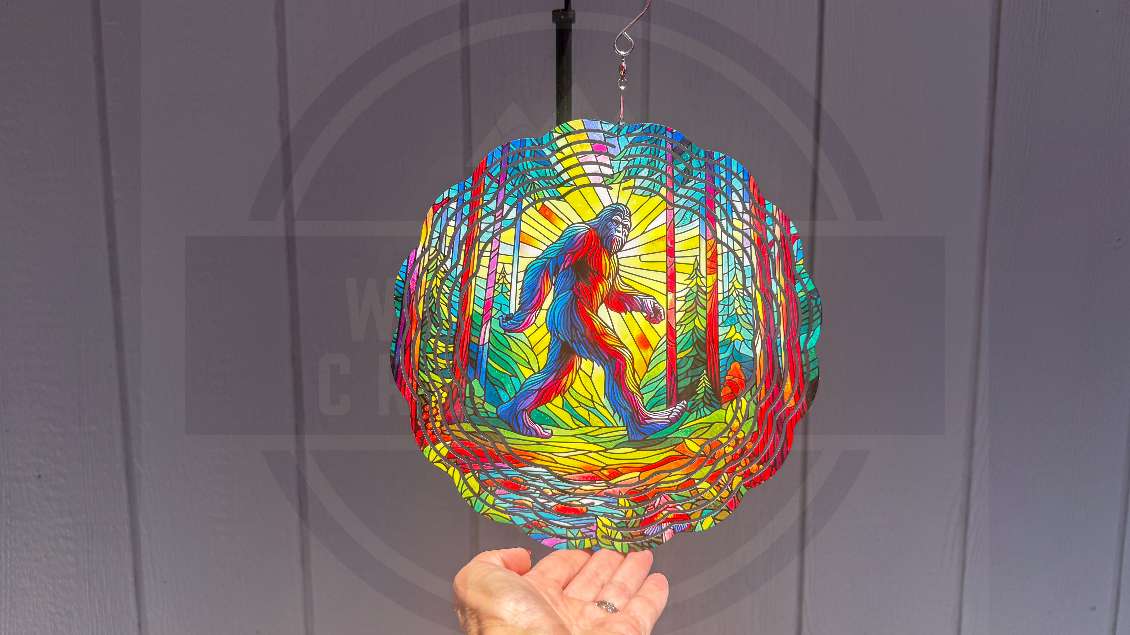 Sasquatch Wind Spinner