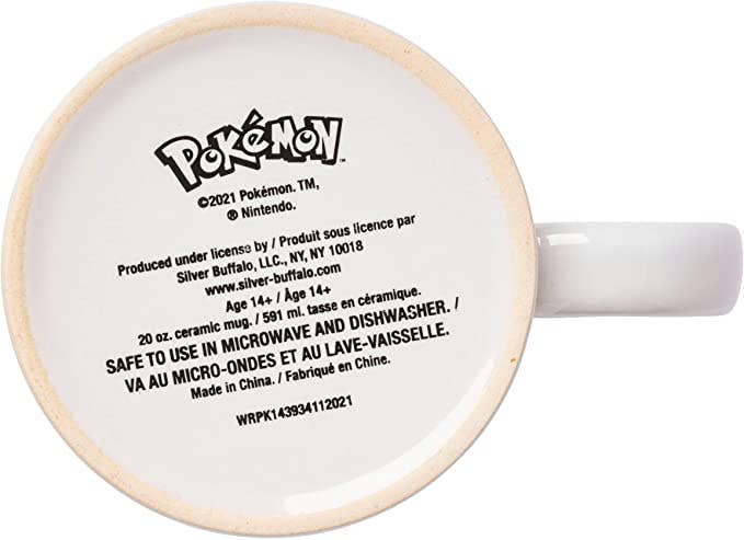 Pokemon Snorlax I Need Coffee Ceramic Mug