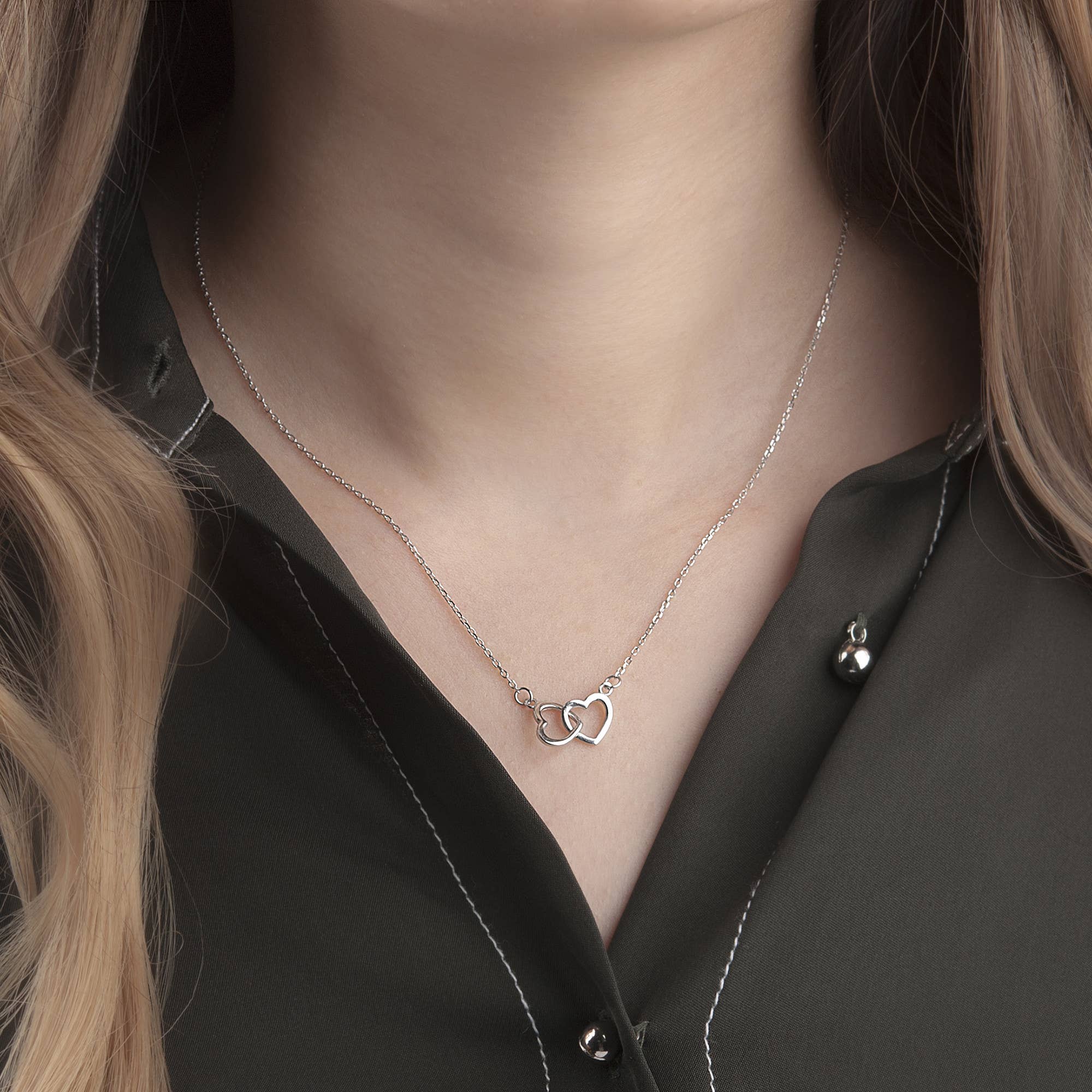 Mother and Daughter Necklace