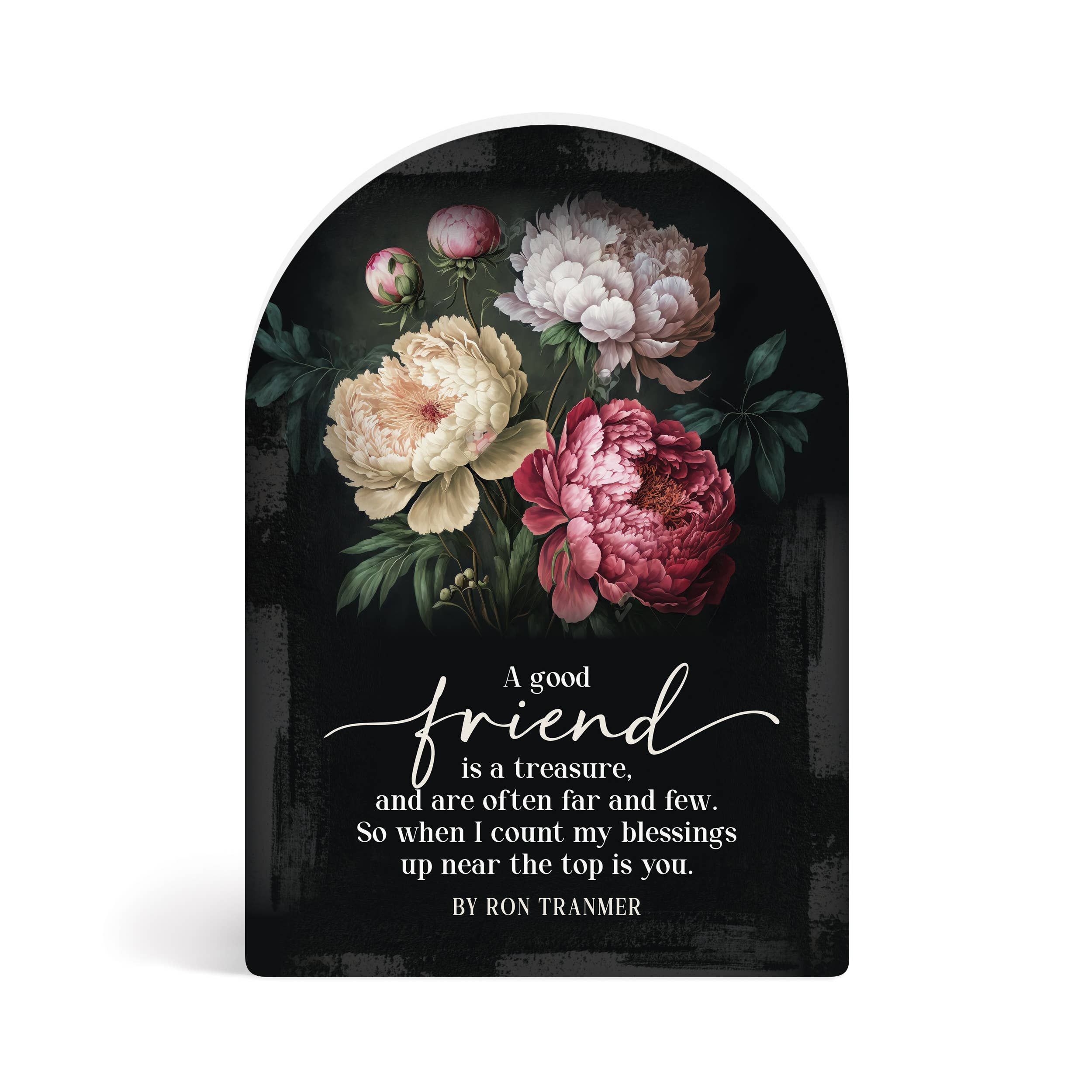 A Good Friend Is A Treasure..Wood Sign