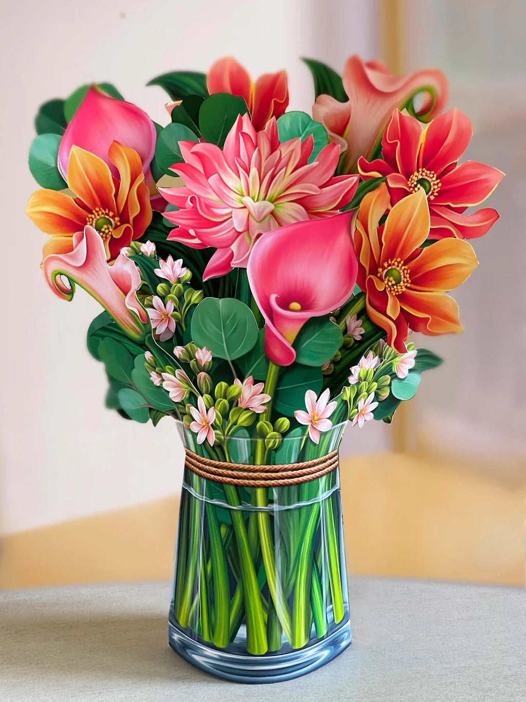 Dear Dahlia FreshCut Paper - Pop Up Flower Bouquet