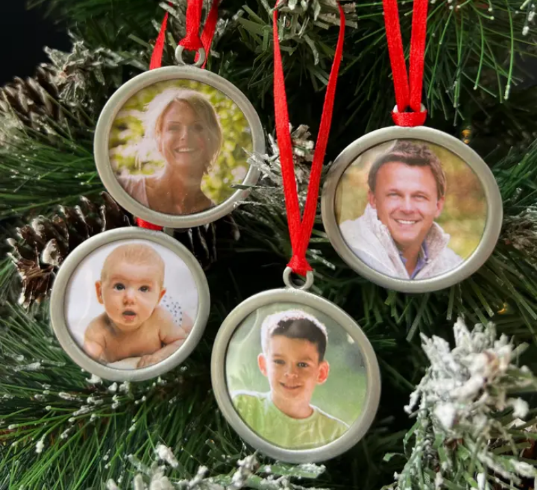Photo Ornament Set