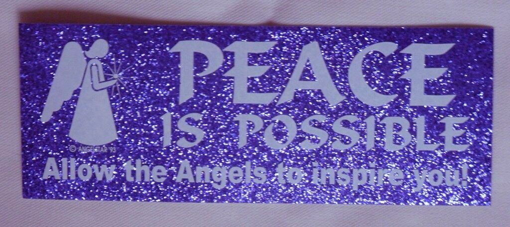 Peace Is Possible Bumper Sticker
