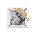 50 Years Of You And Me Acrylic Musical Frame