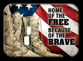 Home Of The Free Magnet