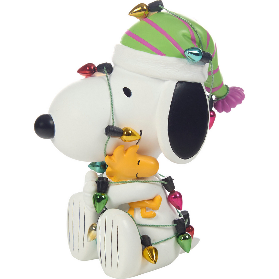 All Is Merry & Bright Precious Moments Peanuts Figurine