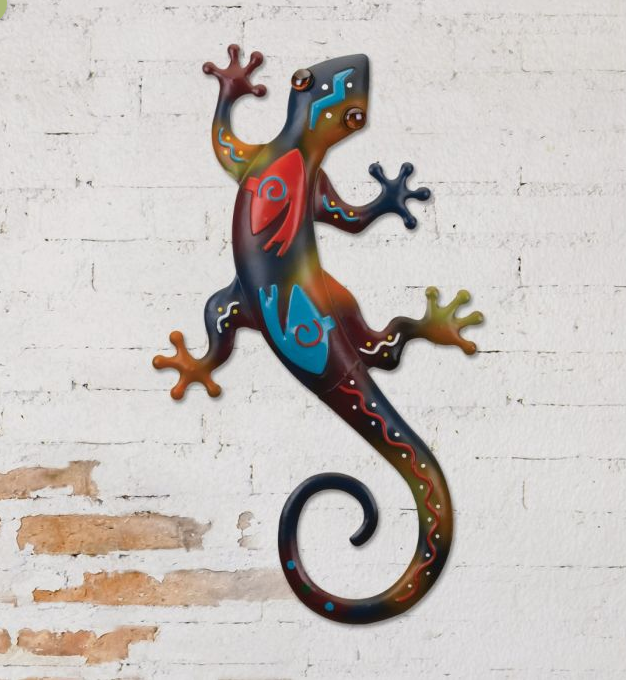 Sedona Gecko Wall Decor