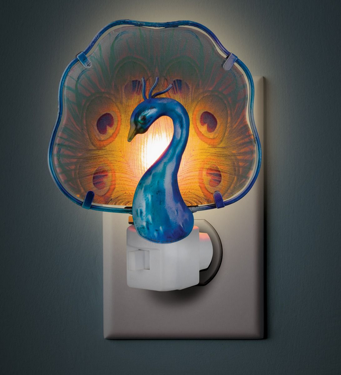 Peacock Night Light