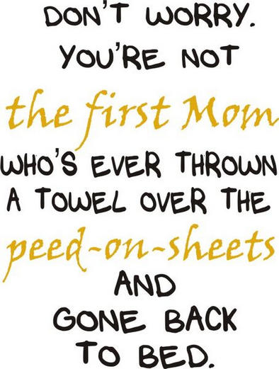 Don't Worry. You're Not the First...Flour Sack Kitchen Towel