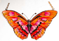 Ruby Butterfly Sun Catcher
