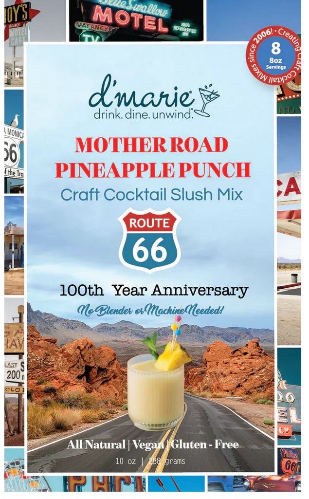 Non-Alcoholic Mother Road Pineapple Punch Craft Cocktail Slush Mix