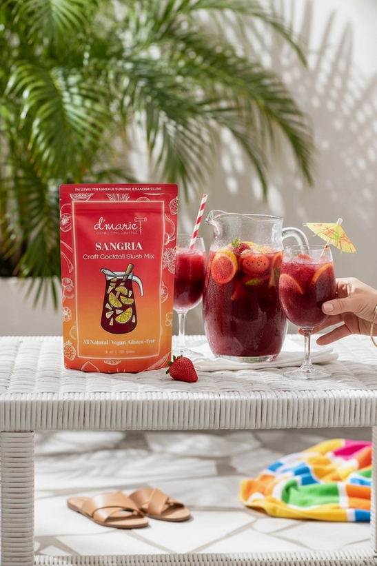 Non-Alcoholic Sangria Craft Cocktail Slush Mix