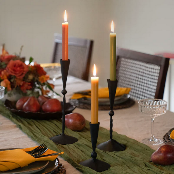12" Taper Candles - Terra Cotta