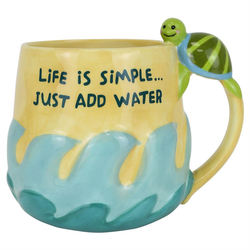 Turtle Sculpted Mug