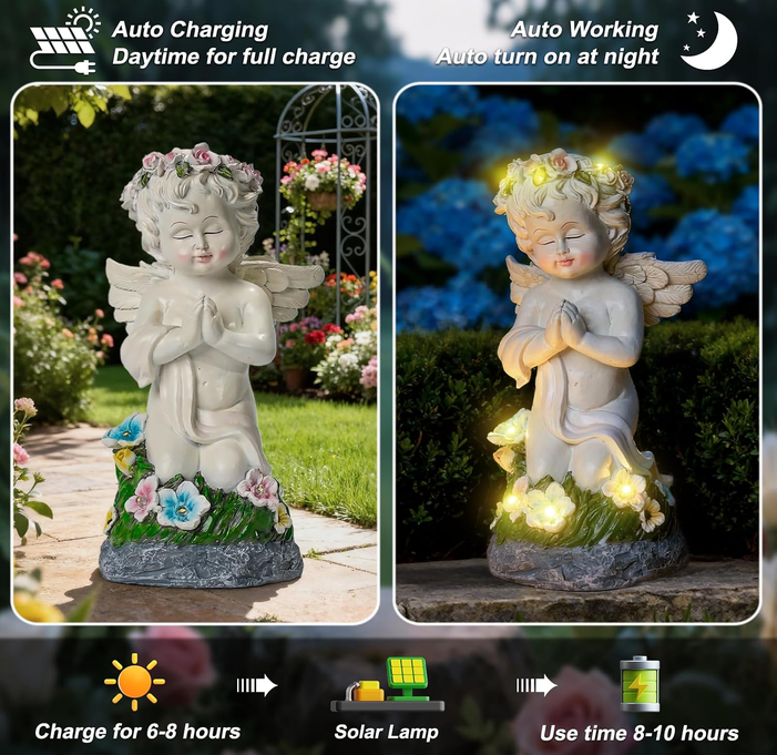 Seraphim Angel Garden Statue
