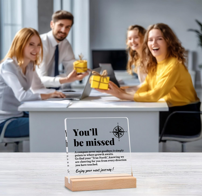 You'll be Missed Coworker Farewell Gift