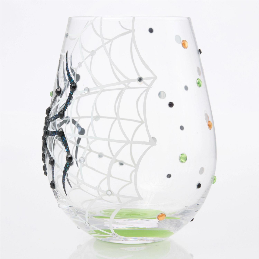 In My Own Web Lolita Stemless Wine Glass
