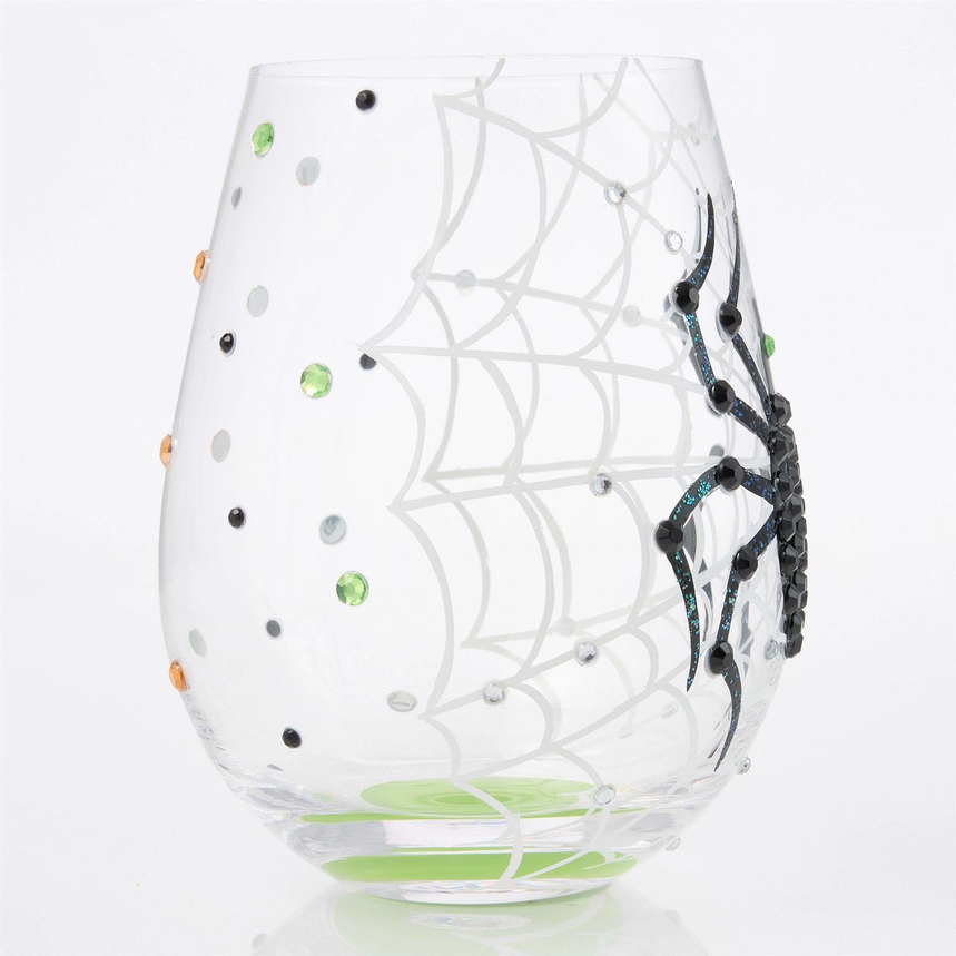 In My Own Web Lolita Stemless Wine Glass