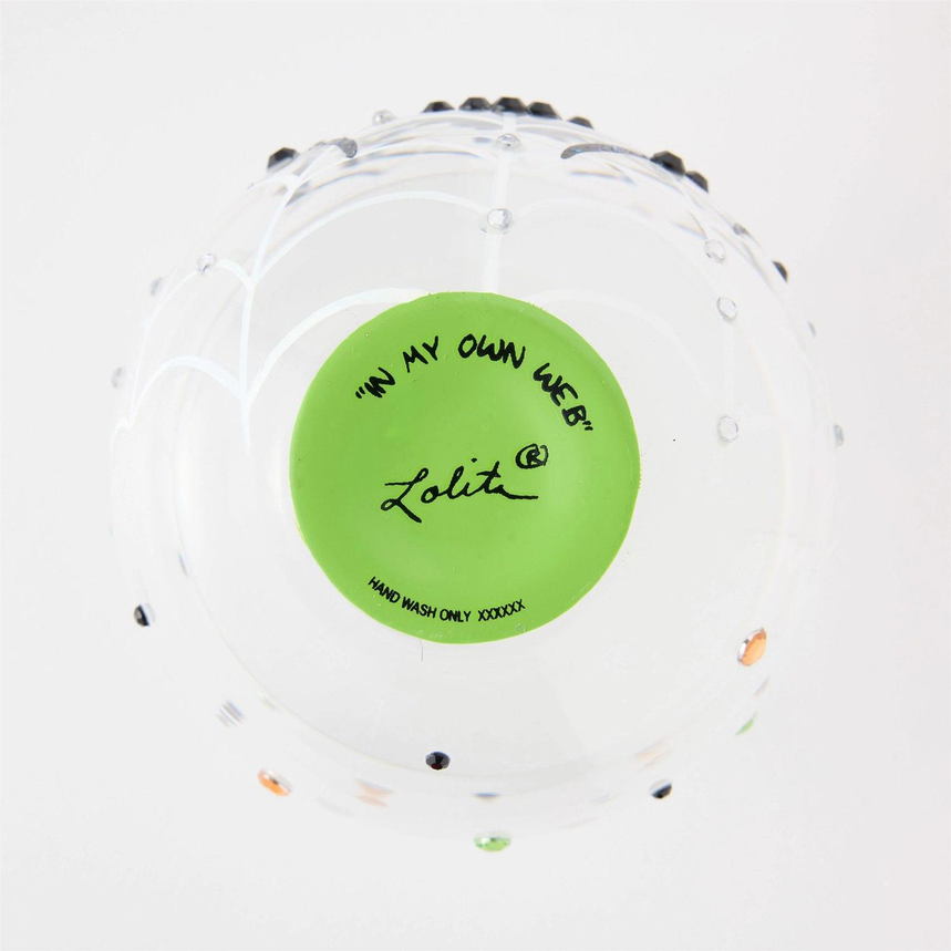 In My Own Web Lolita Stemless Wine Glass