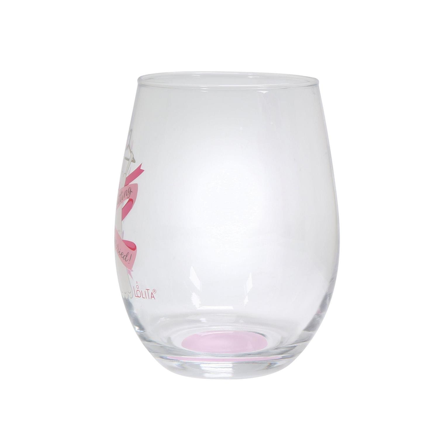 Bride To Be Wine Glass/Headband Lolita Gift Set