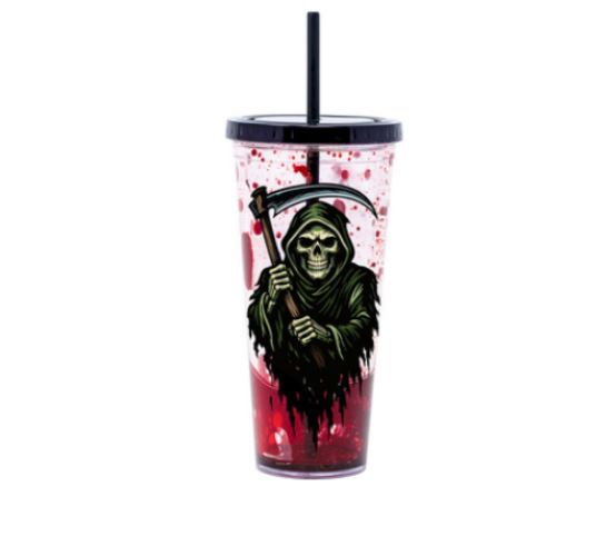 Grim Reaper Horror Tumbler
