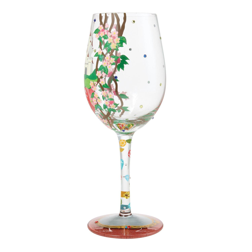 Life Is A Fairytale Lolita Disney Wine Glass