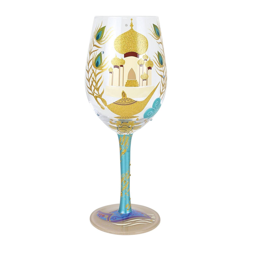 Show Me The World Lolita Disney Wine Glass