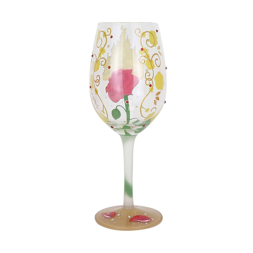 Bold Like A Rose Lolita Disney Wine Glass