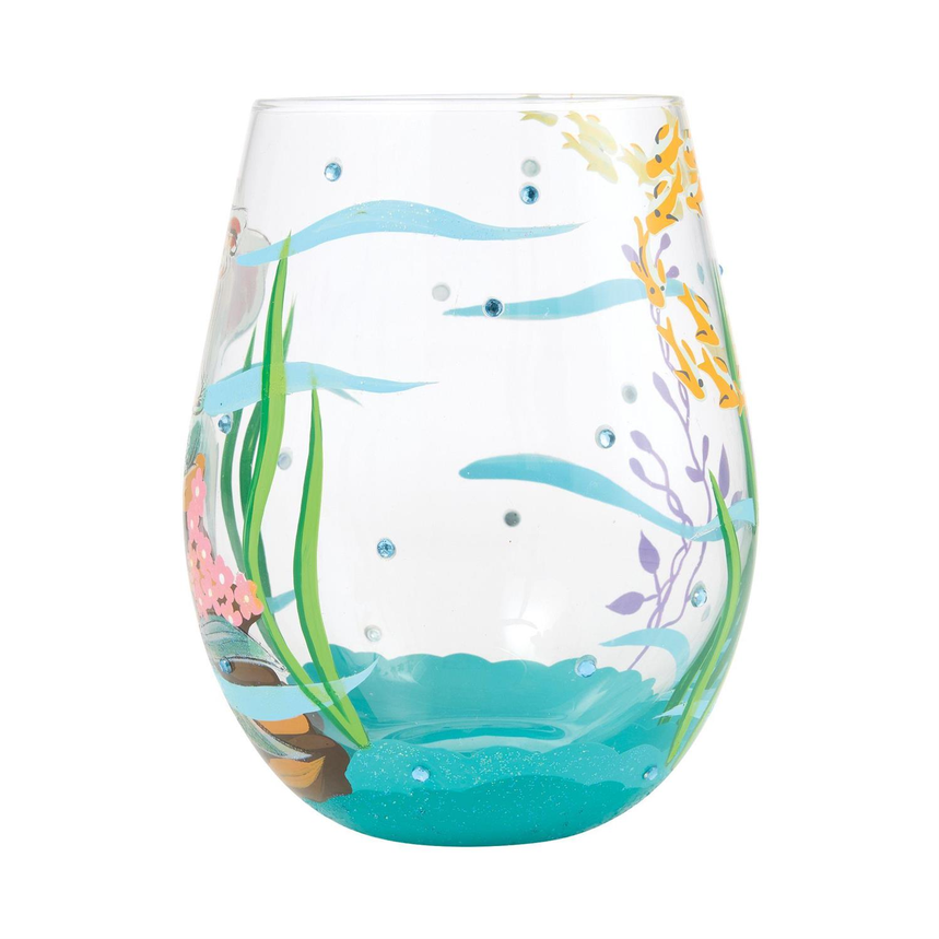 An Ocean Of Dreams Lolita Disney Stemless Wine Glass