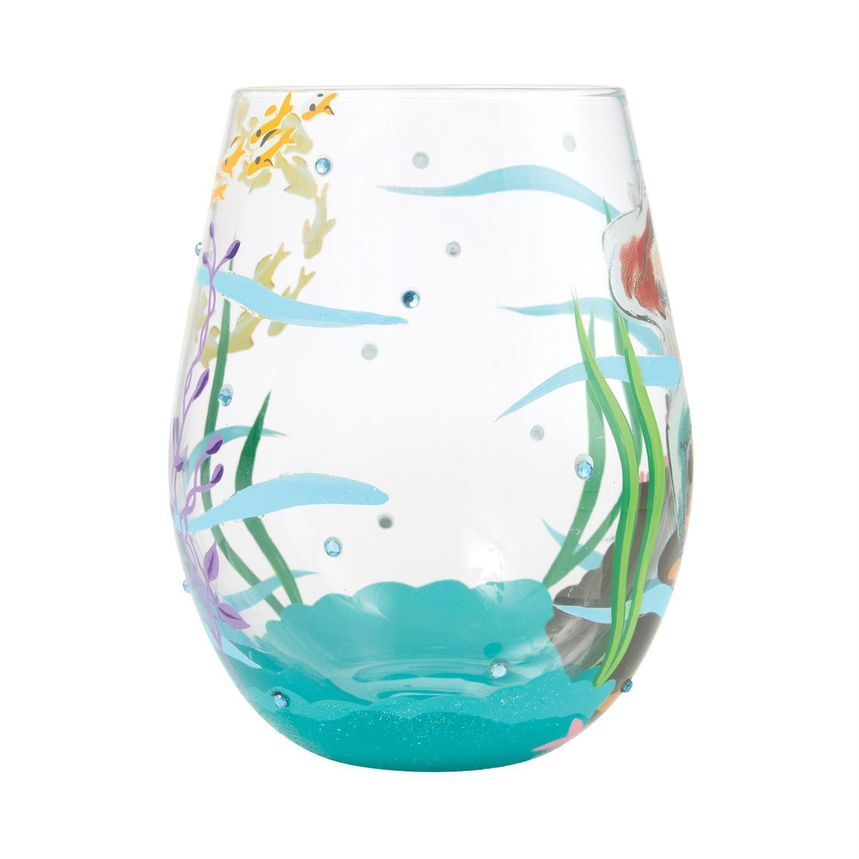 An Ocean Of Dreams Lolita Disney Stemless Wine Glass