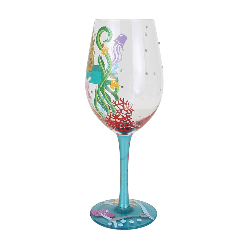 Ride Your Own Wave Lolita Disney Wine Glass
