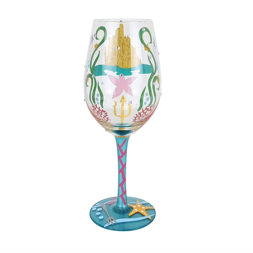 Ride Your Own Wave Lolita Disney Wine Glass