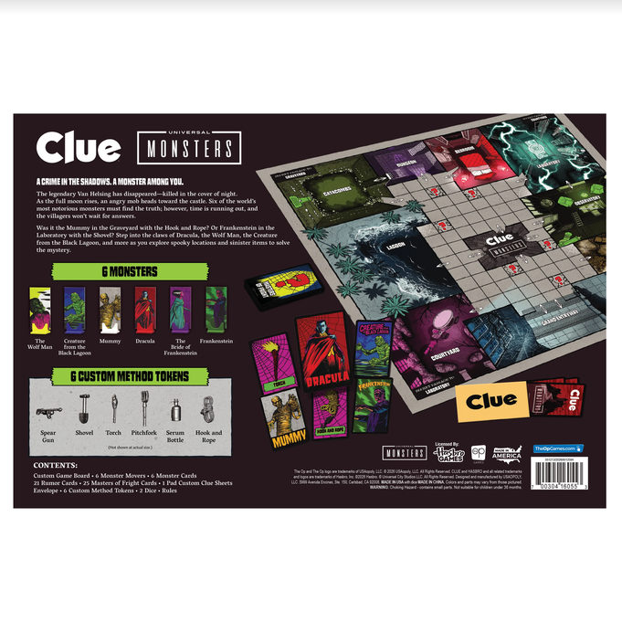 CLUE: Universal Monsters