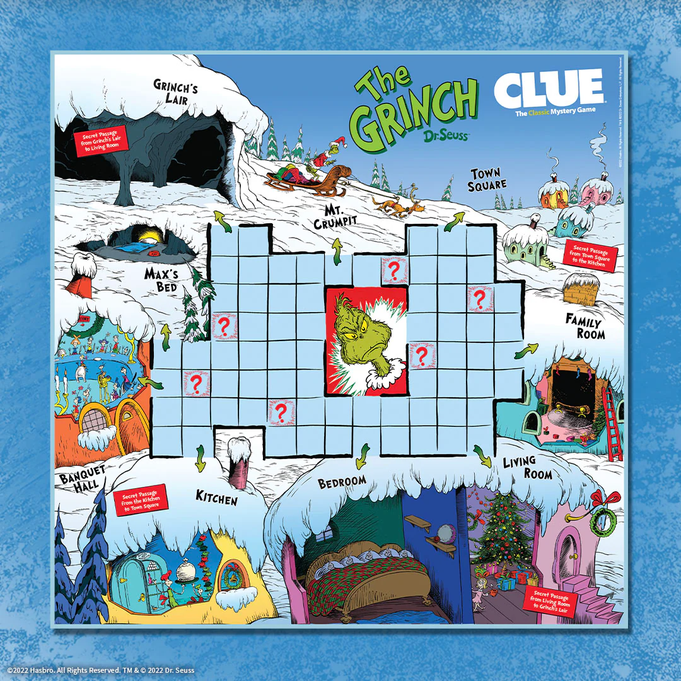CLUE®: The Grinch Dr Seuss