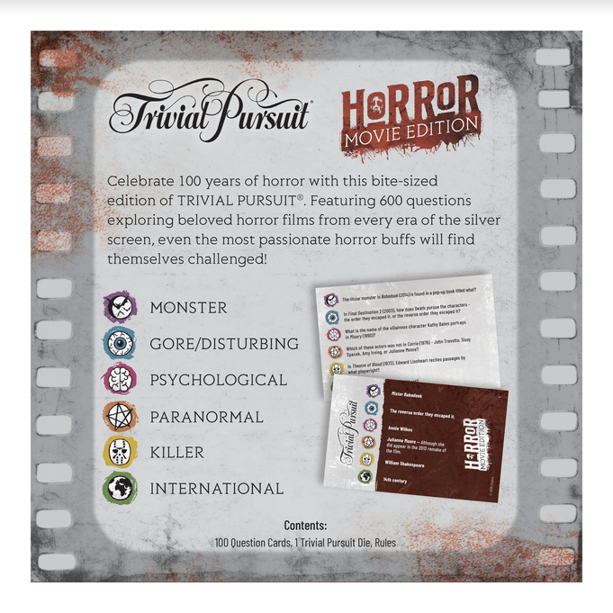 TRIVIAL PURSUIT®: Horror Movie Edition