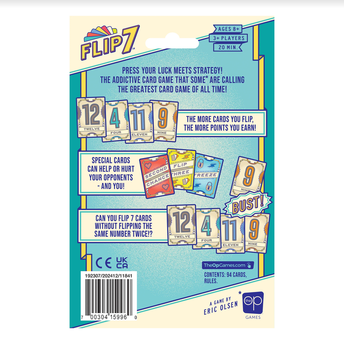 Flip 7 Card Game