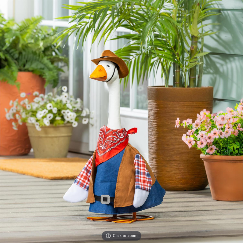 Giddy The Goose Wild West Outfit