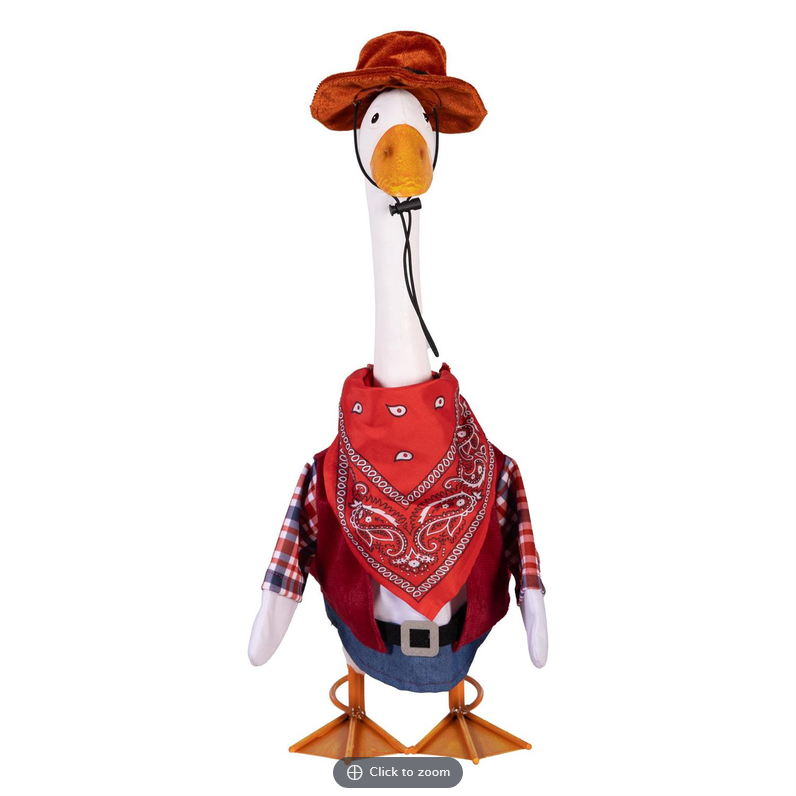 Giddy The Goose Wild West Outfit