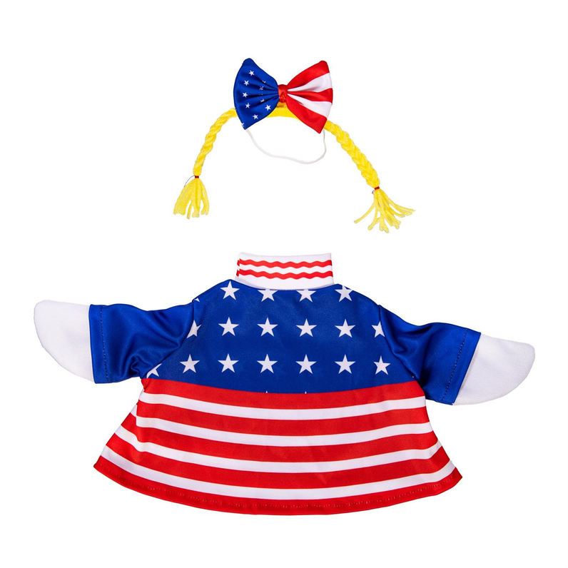 Giddy The Goose Patriotic Dress Outfit