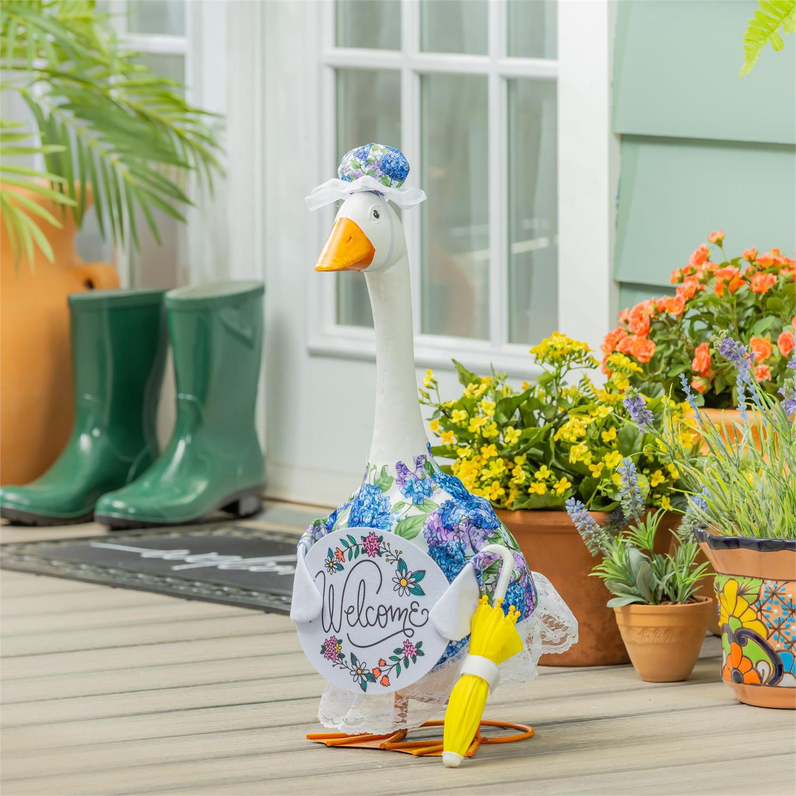 Giddy The Goose Hydrangea Happiness Outfit